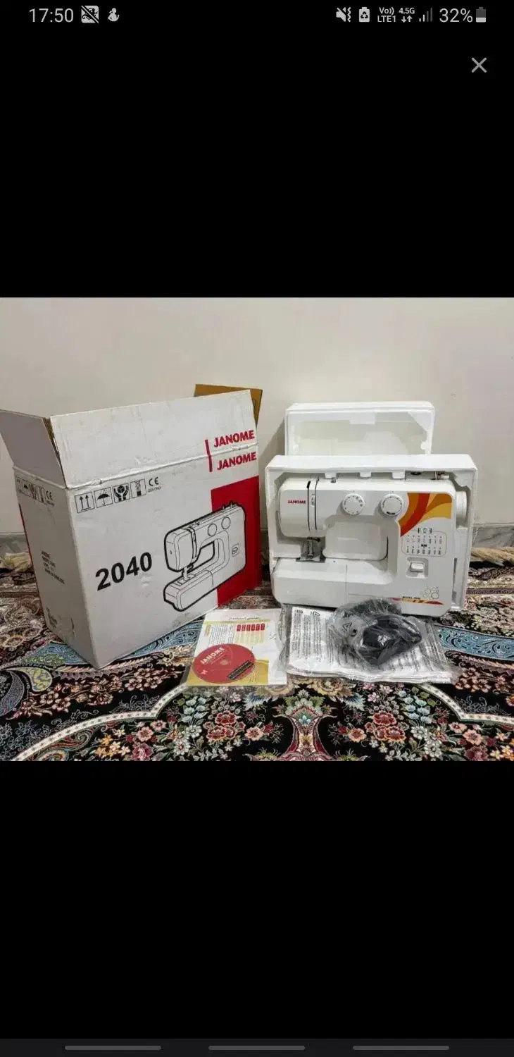 چرخ خیاطی ژانومه|چرخ خیاطی و ریسندگی|تهران, شهرک ولیعصر جنوبی|دیوار