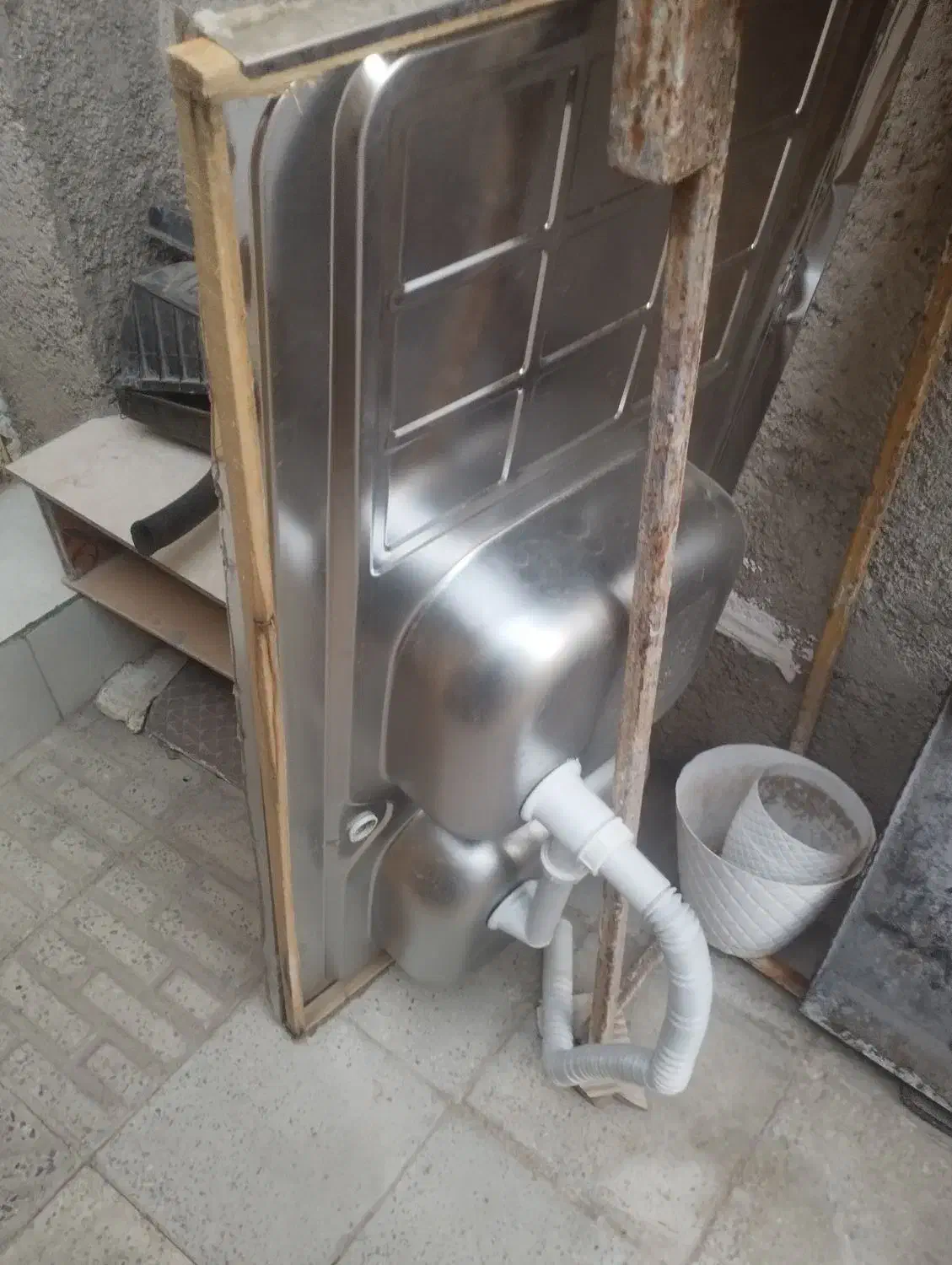 سینک|آب‌چکان و نظم‌دهنده ظروف|ایلام, |دیوار