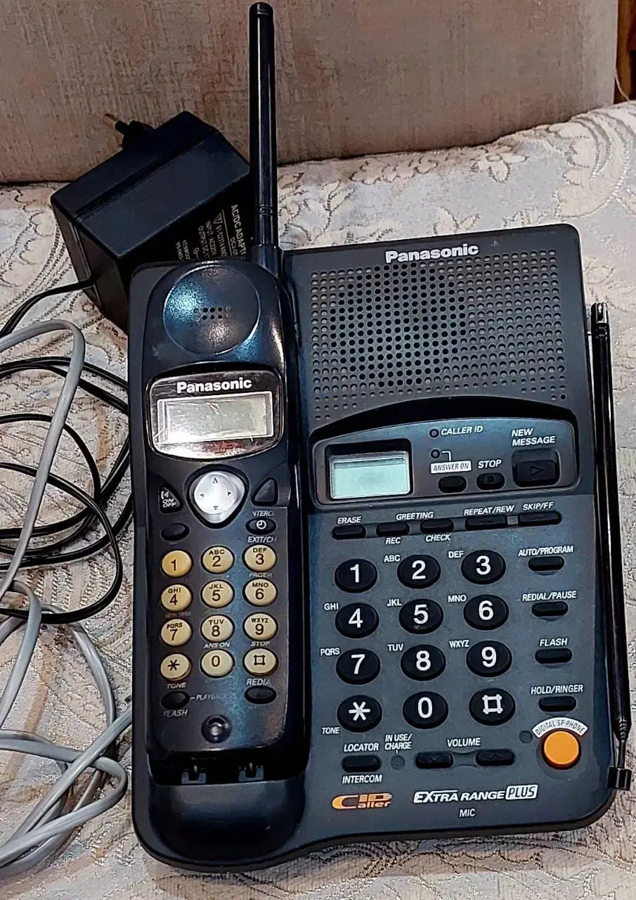 تلفن بی سیم پاناسونیک مدل KX-TC1282JBX|تلفن رومیزی|رشت, گلسار|دیوار