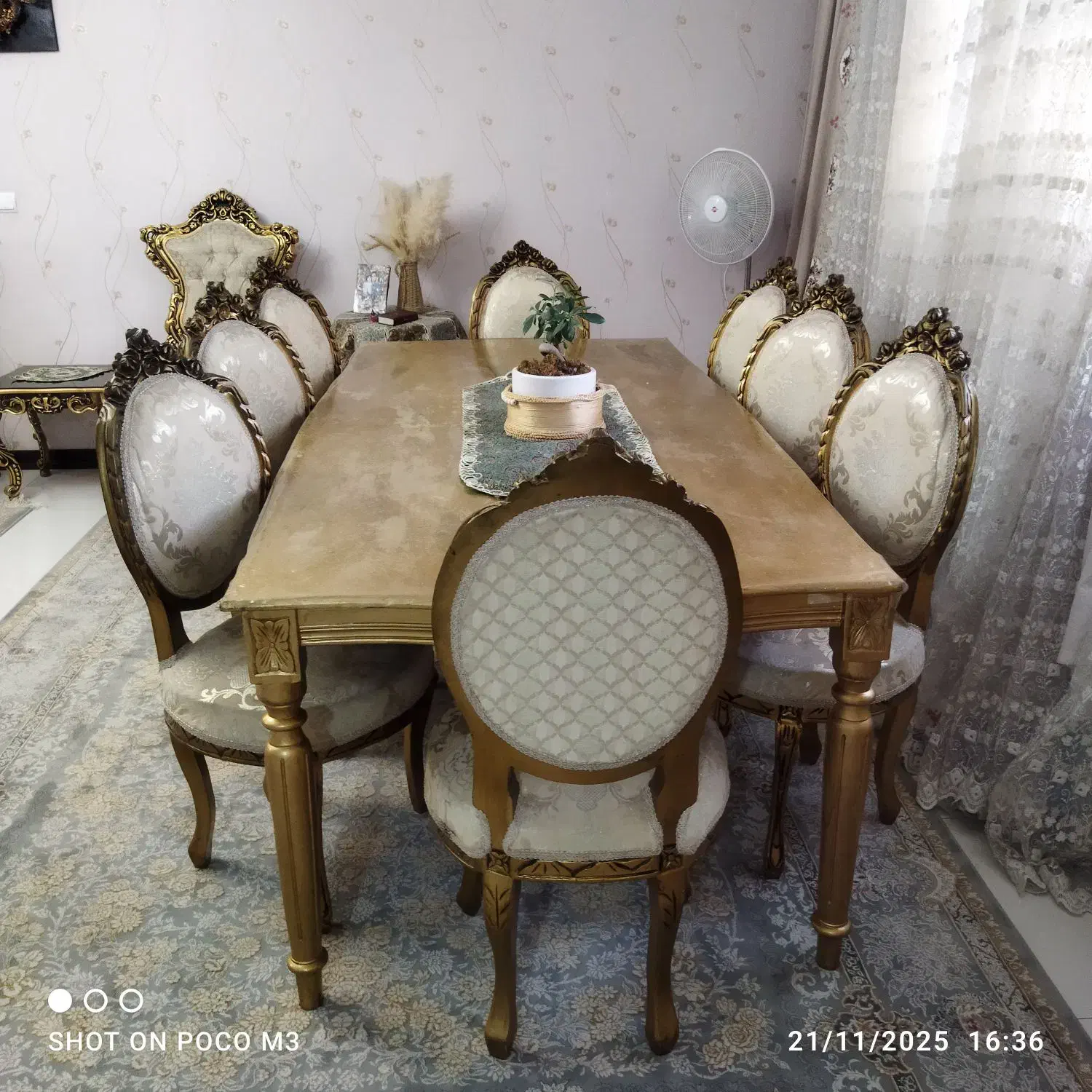 میز ناهارخوری و مبل استیل و ساعت ایستاده|مبلمان خانگی و میز عسلی|رباط‌کریم, رباط‌کریم|دیوار