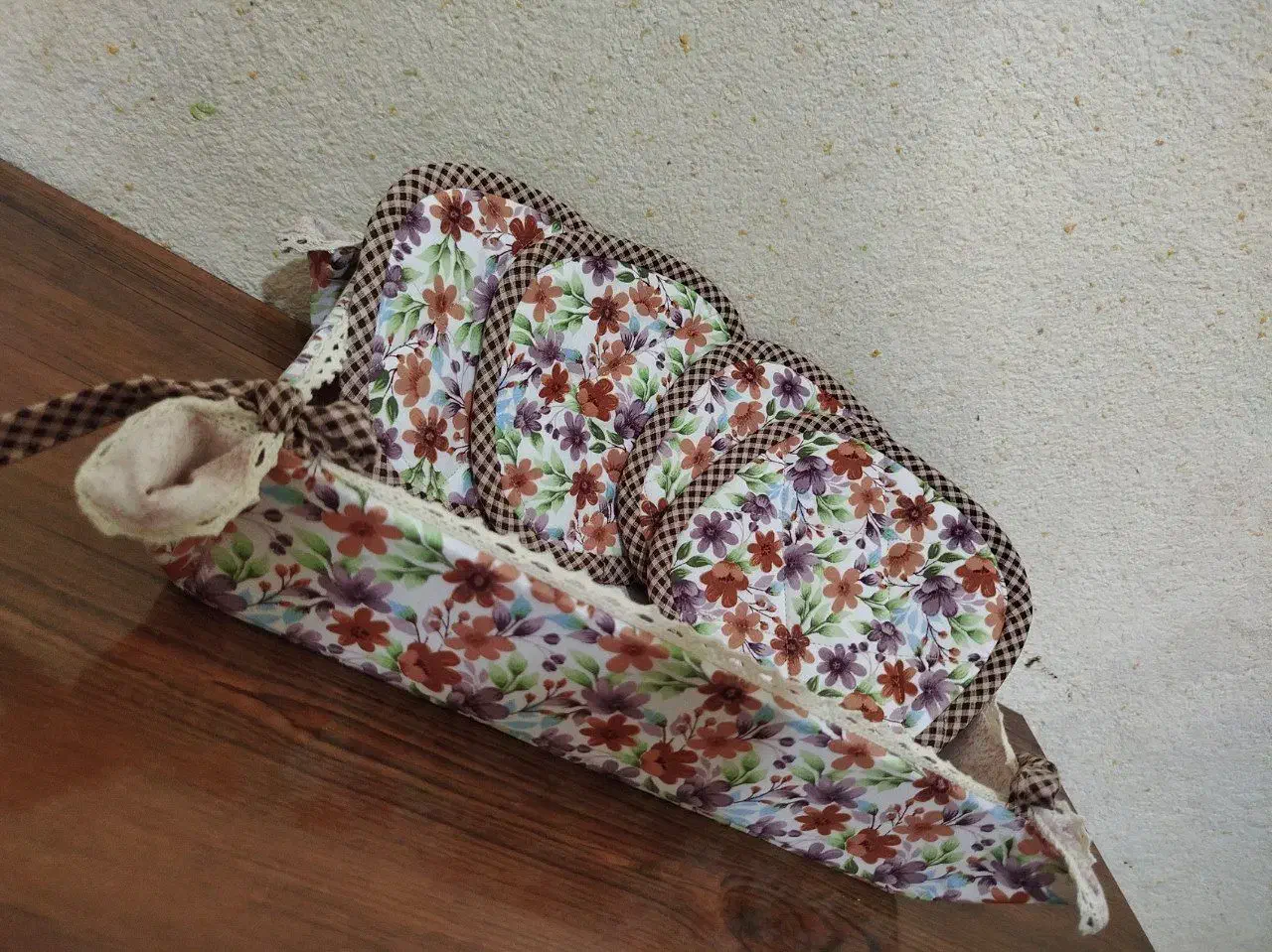 دوخت سرویس آشپزخانه جهیزیه عروس|سفره، حوله، دستمال آشپزخانه|یزد, |دیوار