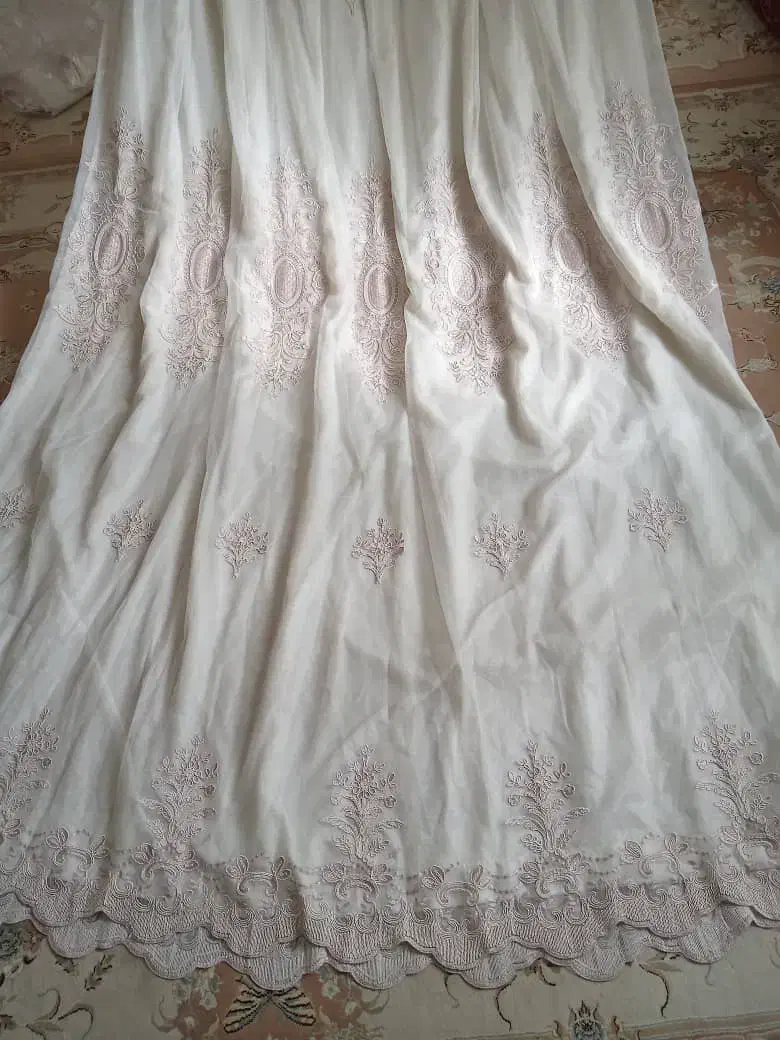 پرده سه لایه حریر شاین|پرده، رانر، رومیزی|بروجرد, |دیوار