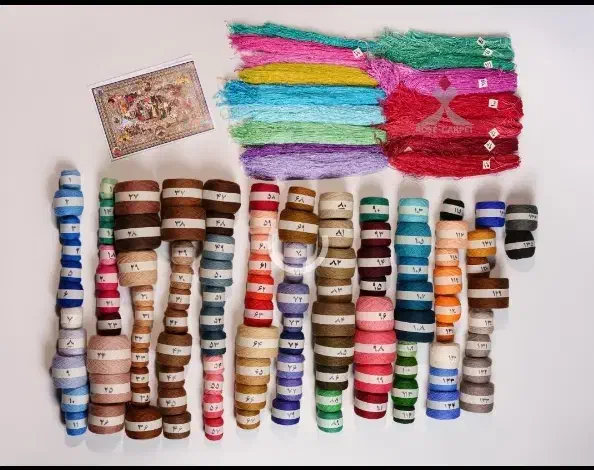 سلاطین انحصاری نخ و نقشه آماده بافت|تابلو فرش|تهران, تهرانسر شمالی|دیوار