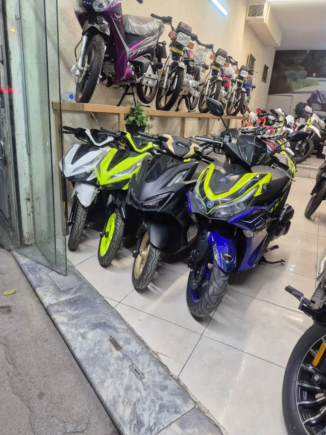 تریل باسل کارکرده هندا احسان شوکا هرم لوکی کلیک|موتورسیکلت|مشهد, شهید مطهری|دیوار