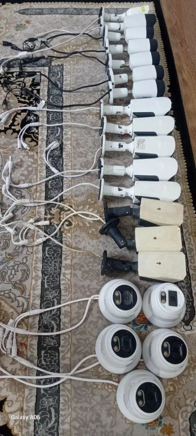 ۱۶ عدد دوربین و یک عدد دی وی ار ۱۶ کاناله ۲۵میلیون|دوربین مداربسته|اصفهان, قائمیه|دیوار