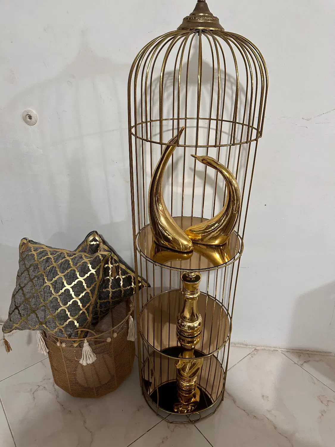 قفس دکوری|صنایع دستی و سایر لوازم تزئینی|بابکان, |دیوار