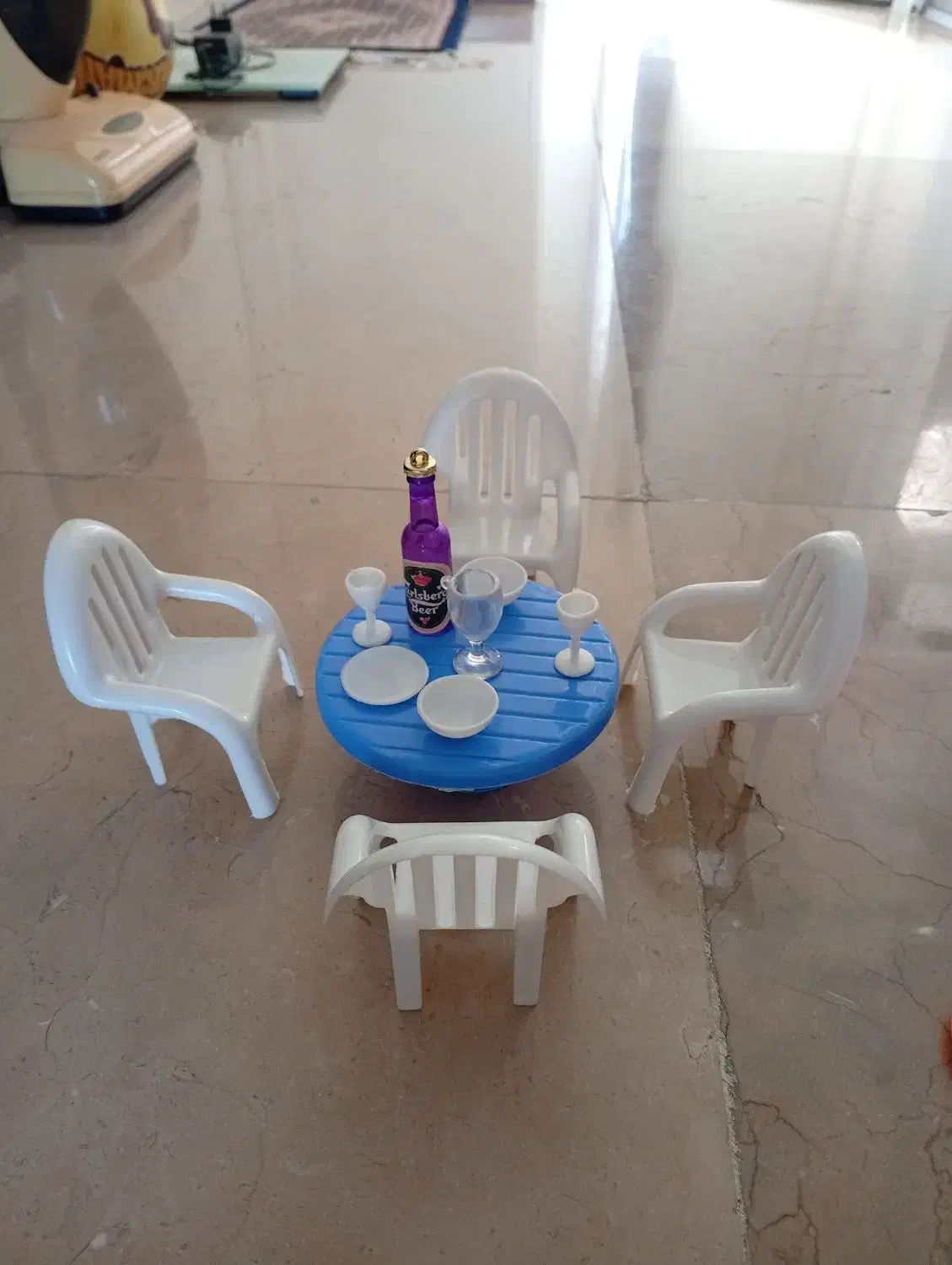 وسایل آشپزی قابلمه جارو میز و صندلی قاشق چنگال|اسباب‌بازی بچه|تهران, زرکش|دیوار