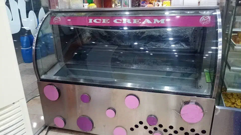 فیلیزر بستنی|یخچال و فریزر|اهرم, |دیوار