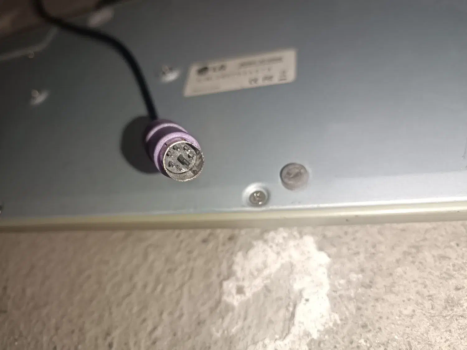 کیبرد قدیمی LG اصلی|قطعات و لوازم جانبی رایانه|هشتگرد, شهرک ایران خودرو|دیوار