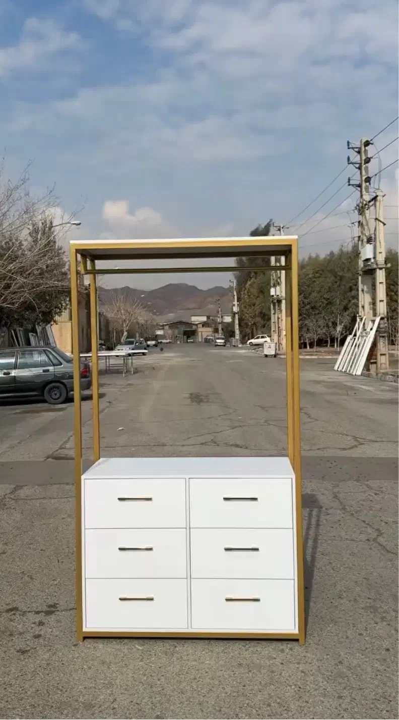 انواع کمد و رگال و استند|کتابخانه، شلف، قفسههای دیواری|ری, بازار آهن|دیوار