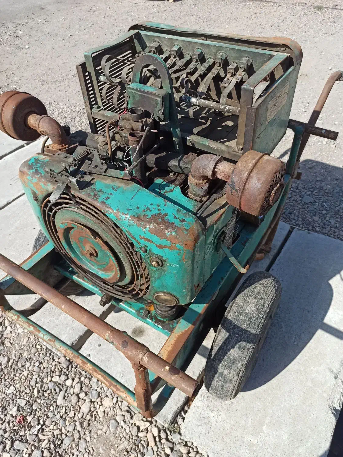 فروش موتوربرگ موتور جوش و از آتشی و اره صابونی|ماشینآلات صنعتی|هریس, |دیوار