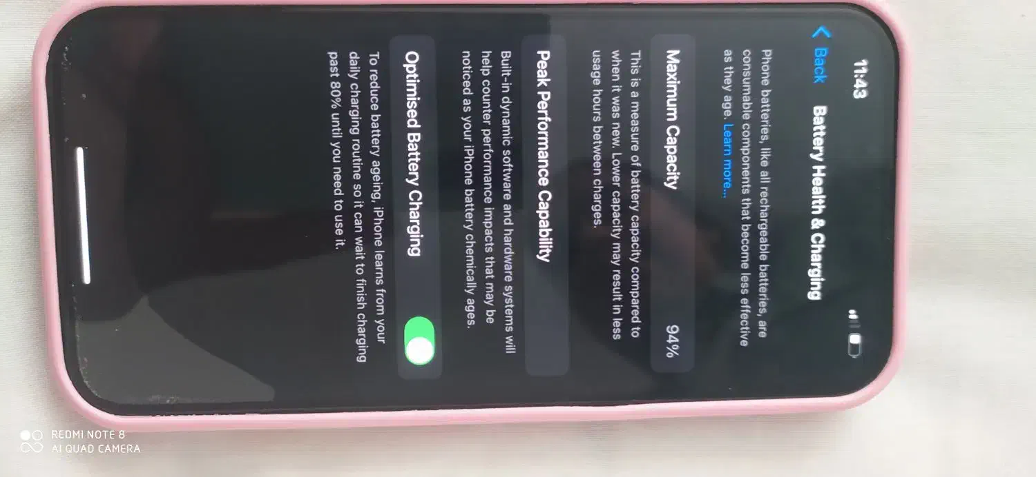ایفون۱۳باطری ۹۴|موبایل|تربتحیدریه, شهرک ولیعصر|دیوار