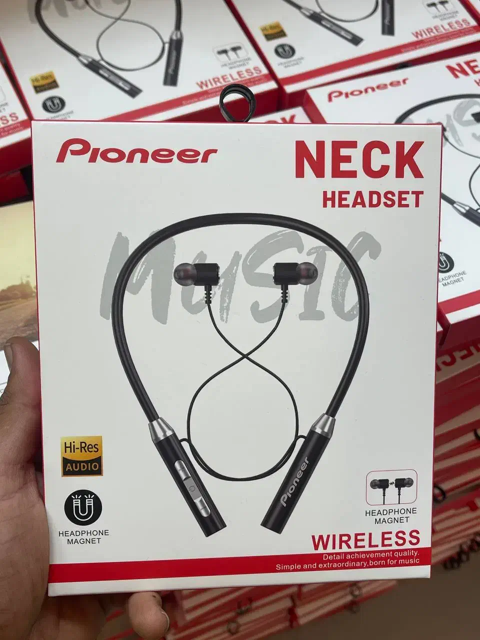 هندزفری پایونر بلوتوثی اصلی/دورگردنی|لوازم جانبی موبایل و تبلت|کرج, خرمدشت|دیوار