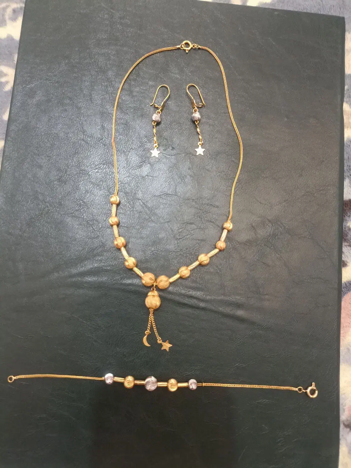 ست گردنبند ،دستبند،گوشواره گوی|جواهرات|شیراز, حومه شیراز|دیوار