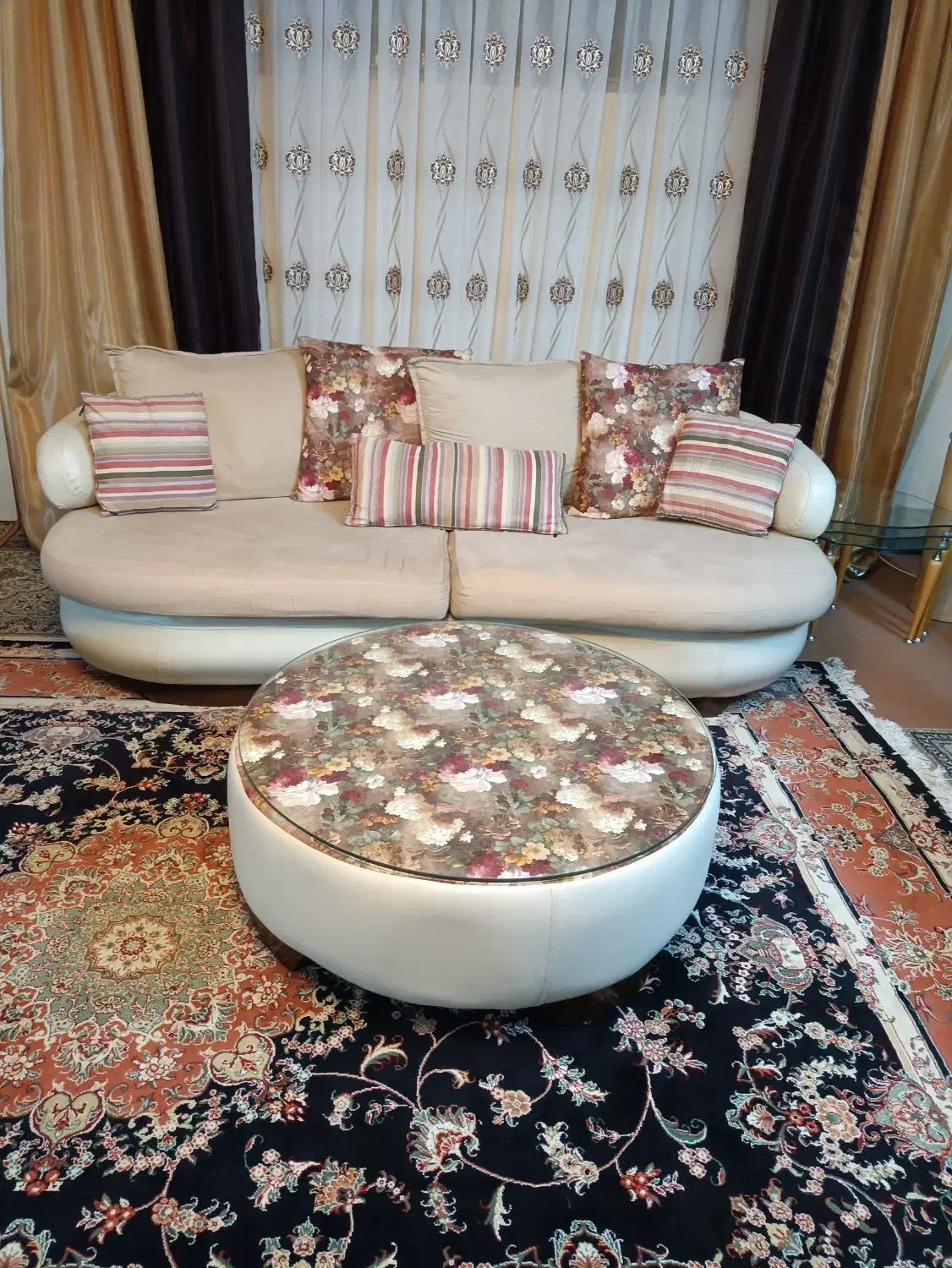 مبل راحتی 7نفره|مبلمان خانگی و میز عسلی|تهران, کیانشهر|دیوار