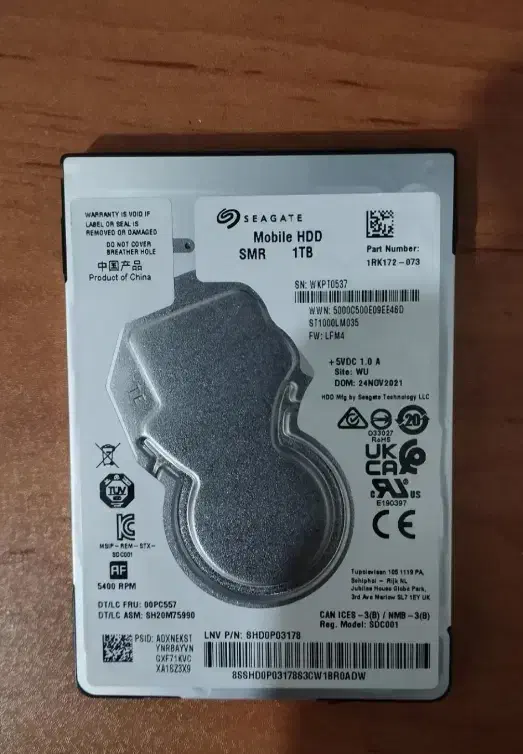 هارد ۱ترا لپتاپ|قطعات و لوازم جانبی رایانه|اراک, |دیوار