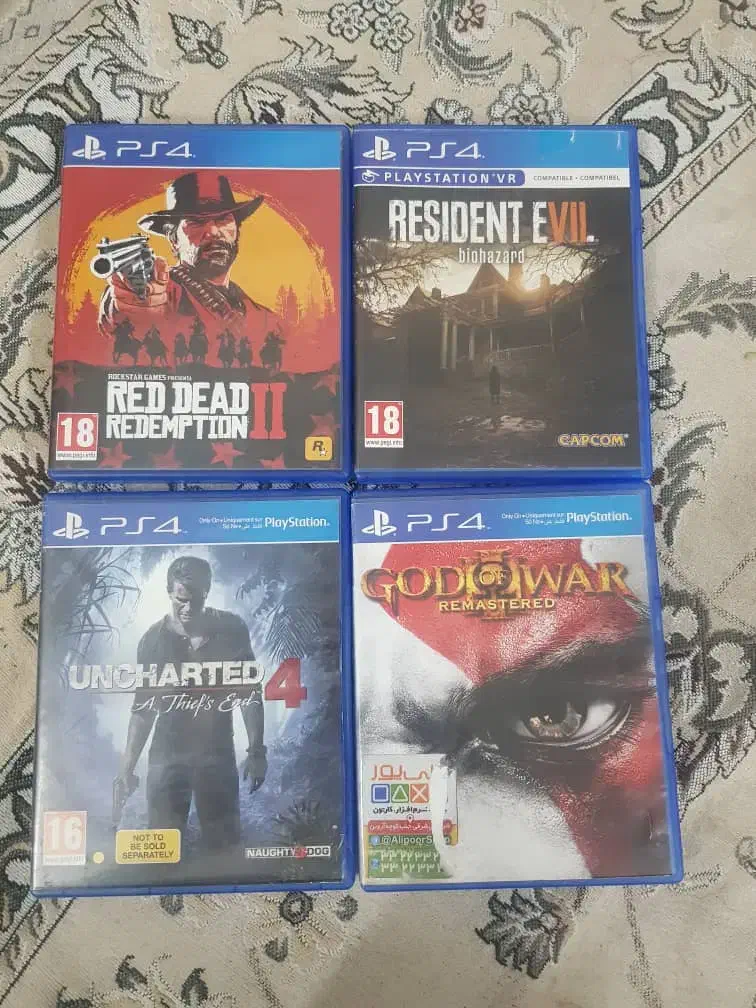 دیسک بازی ps4|کنسول، بازی ویدئویی و آنلاین|ری, اقدسیه|دیوار