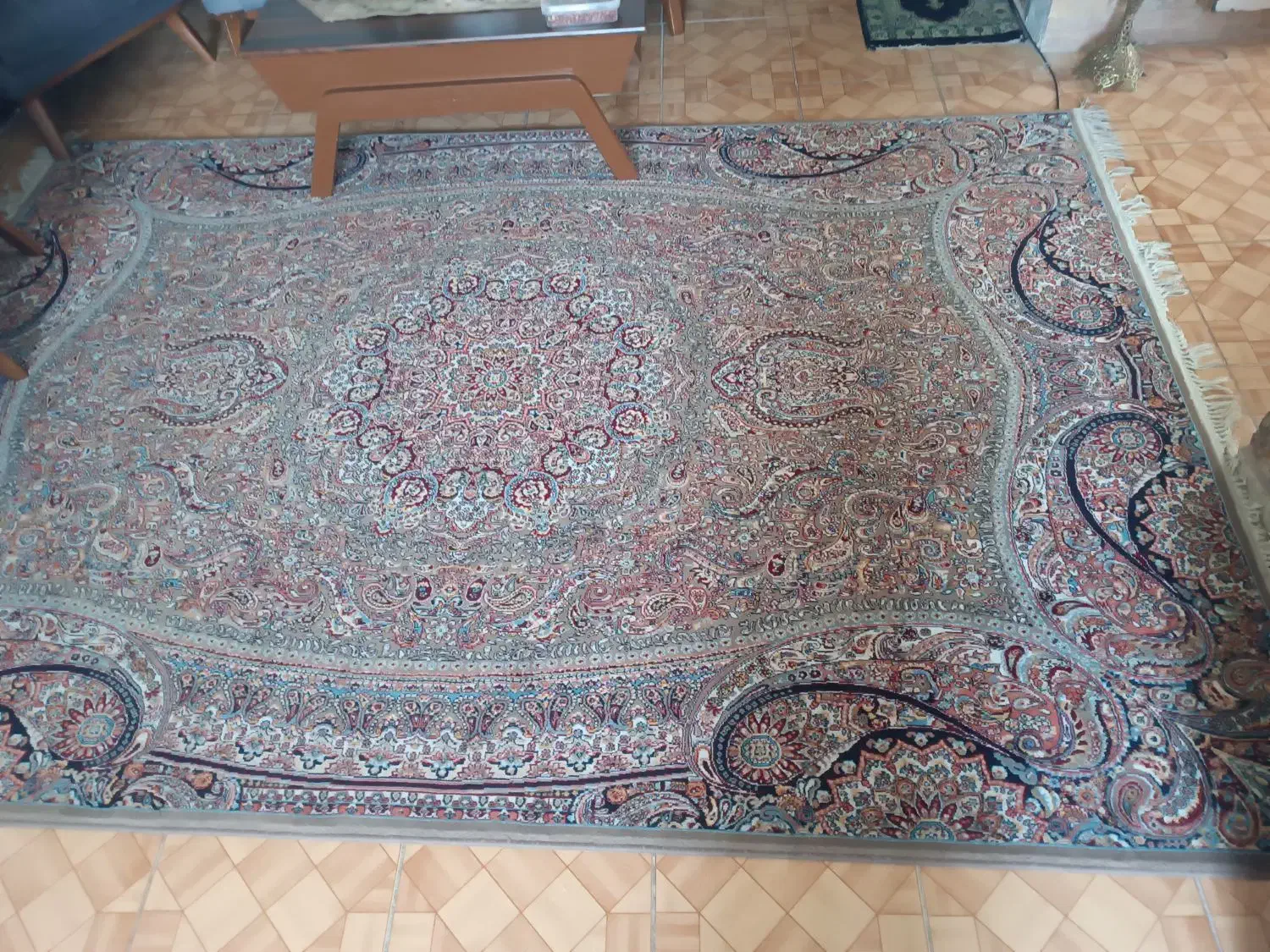 دو تخته فرش ۶متری|فرش|باقرشهر, |دیوار