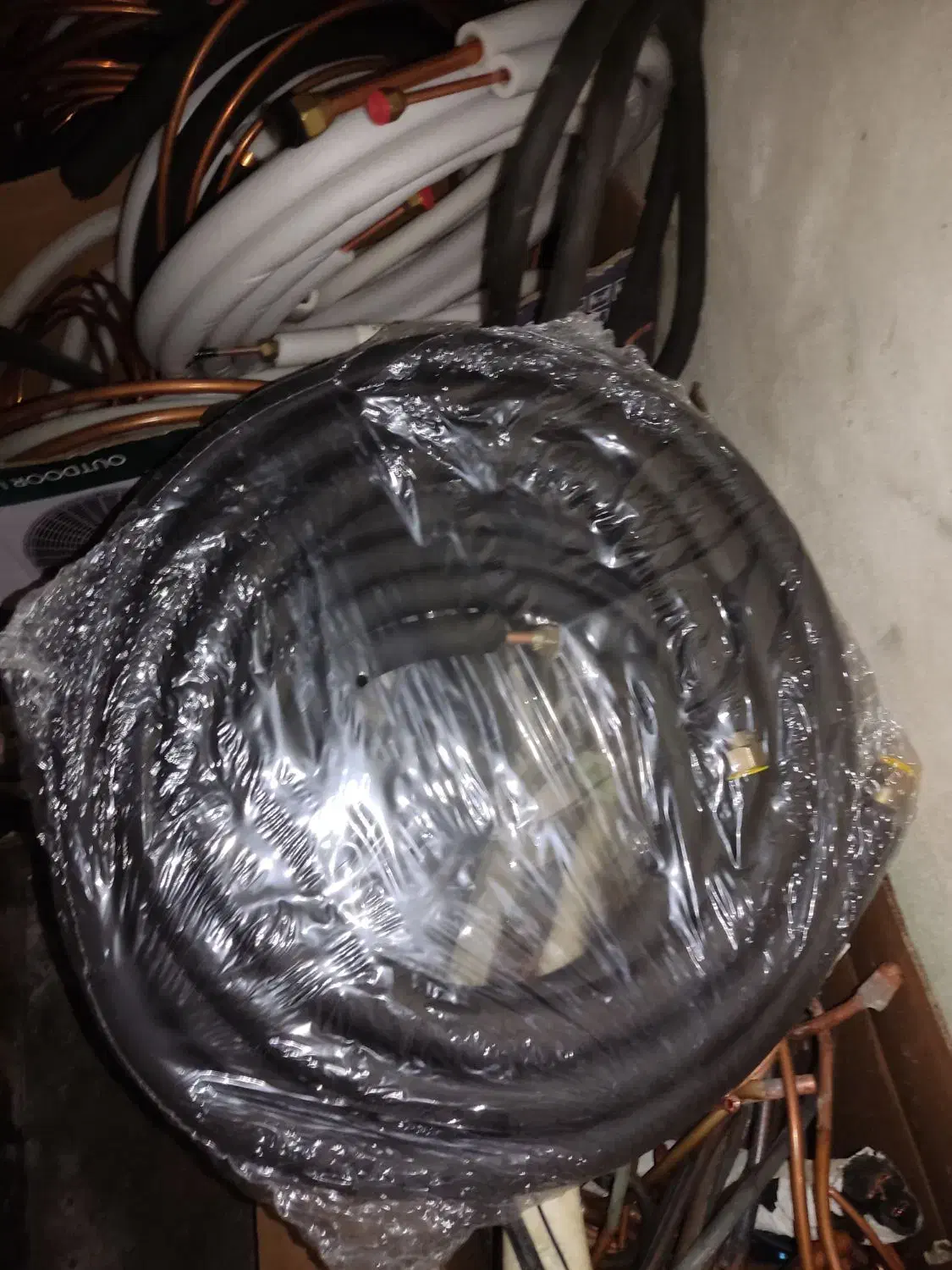 لوله مسی پک|کولر گازی و فن‌کوئل|کیش, |دیوار