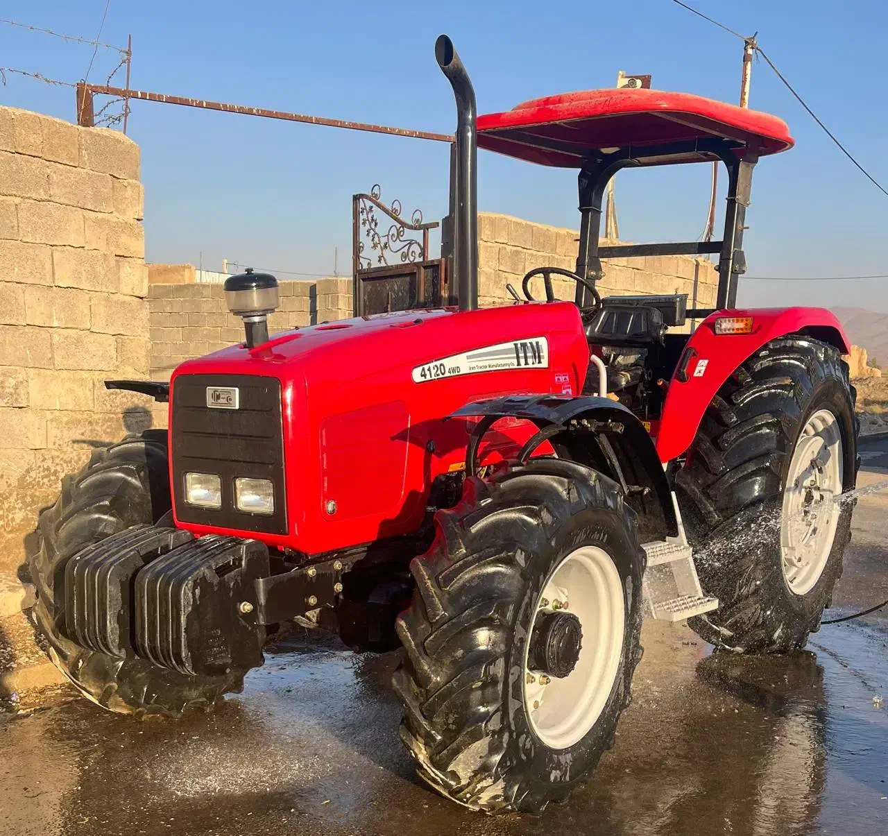 تراکتور 4120مدل 402پمپ کوچیک|خودرو سنگین|اسدآباد, |دیوار