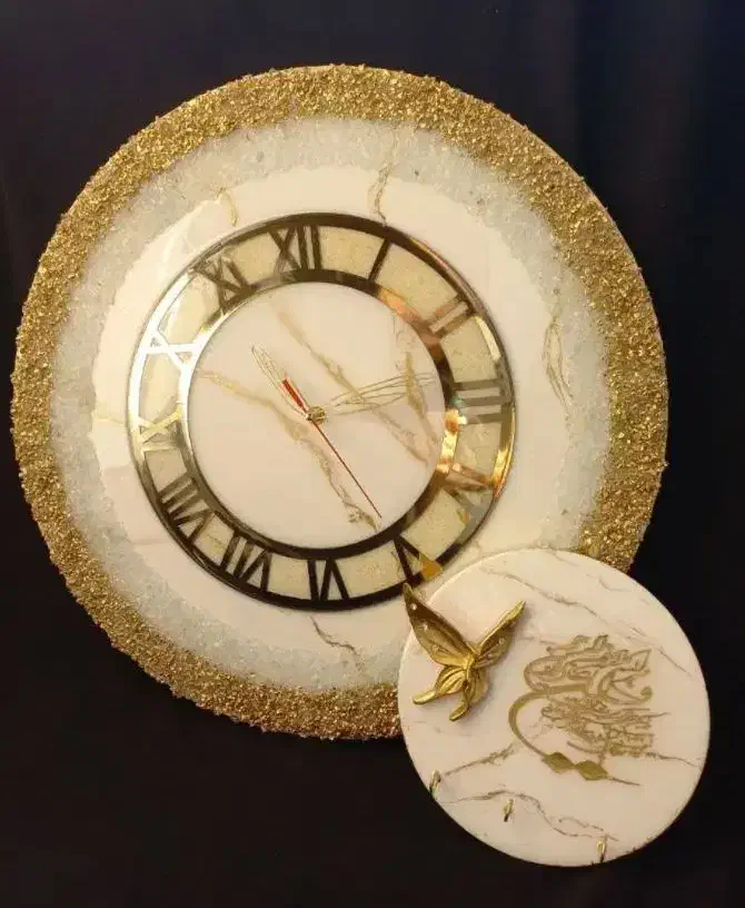 ساعت دفرمه رزینی|ساعت دیواری و تزئینی|تهران, سیروس|دیوار