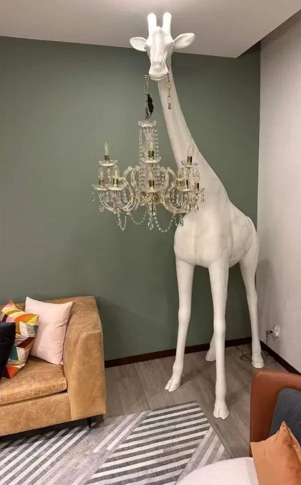 مجسمه بزرگ آباژور جدید کنارسالنی فایبرگلاس|مجسمه، تندیس، ماکت|قیامدشت - خاورشهر, |دیوار