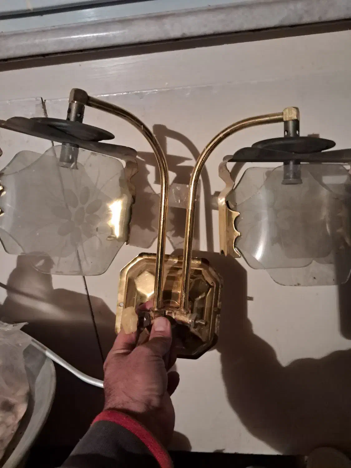 روشنایی گازی یا چراغ|لامپ و چراغ|تویسرکان, |دیوار