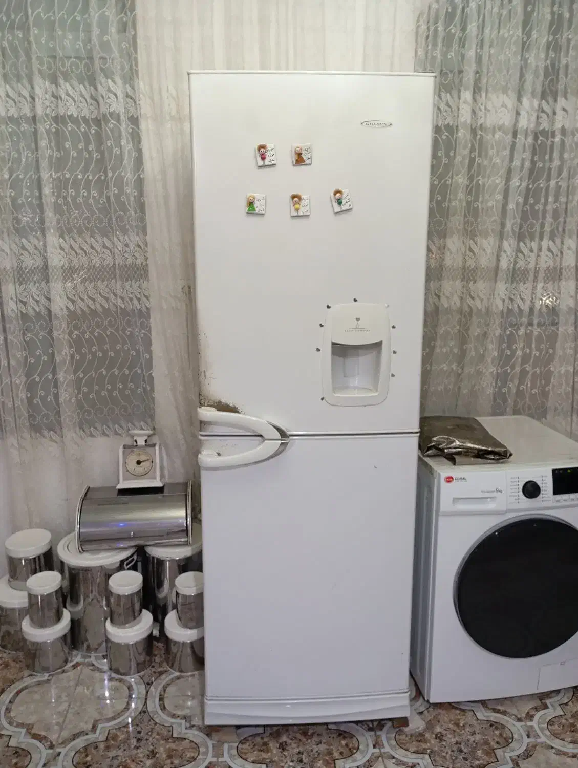 یخچال تمیز و بدون مشکل|یخچال و فریزر|مشهد, نوید|دیوار