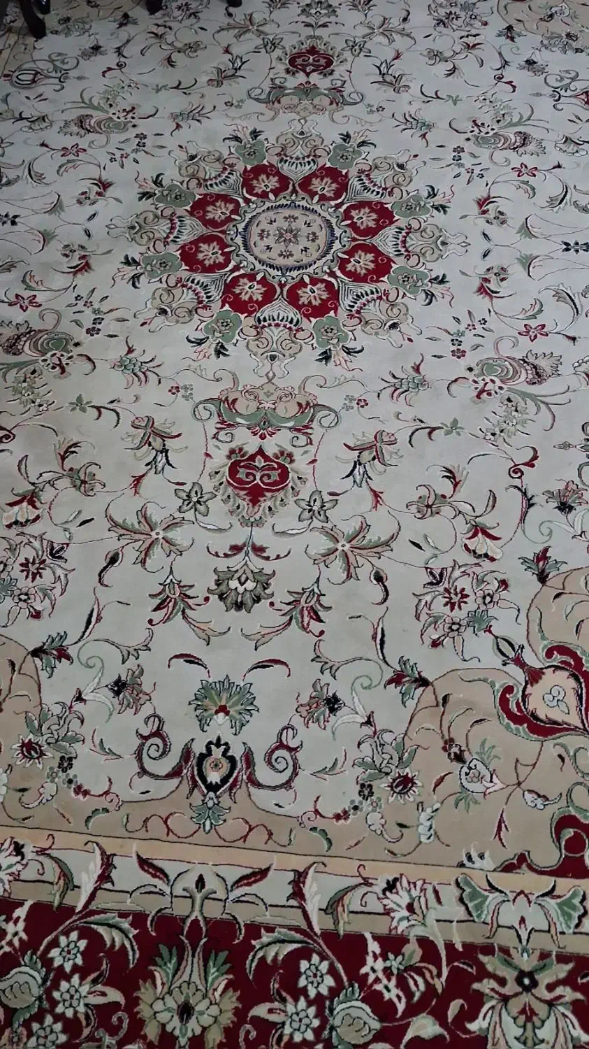 یک جفت فرش ۹ متری ماشینی|فرش|همدان, |دیوار