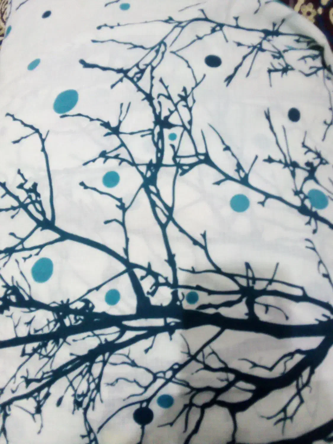 پرده رو بالشی چادر شب در حد نو|پرده، رانر، رومیزی|بجنورد, |دیوار