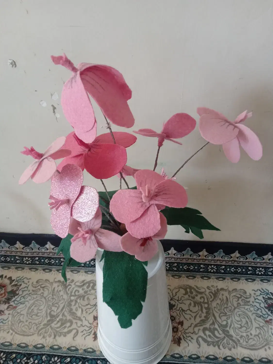 گل مصنوعی|گل مصنوعی|نوبندگان, |دیوار