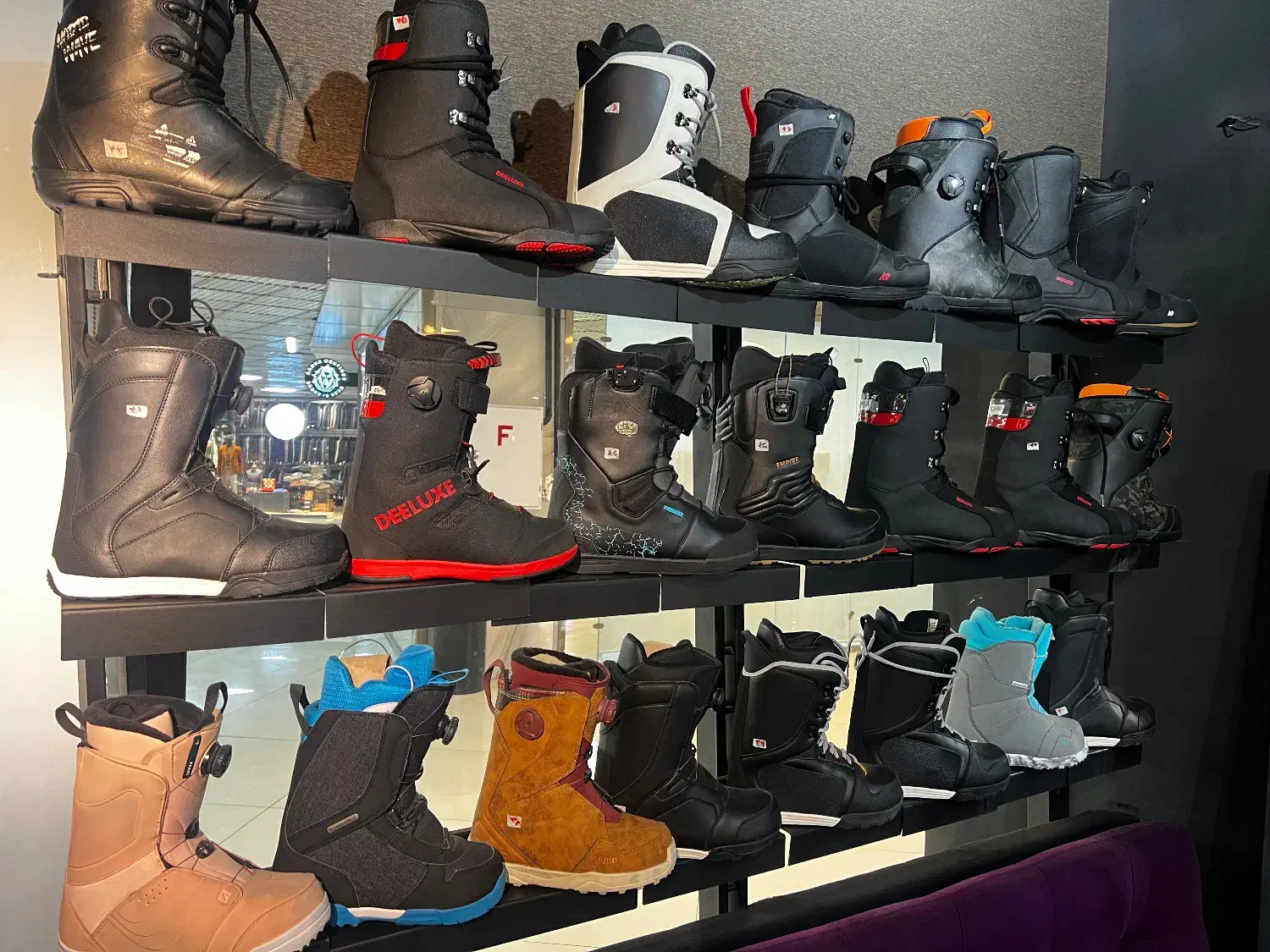 کفش اکبند از سایزهای ۳۶ به بالا بوت اسنوبرد|ورزشهای زمستانی|تهران, سیمای ایران|دیوار