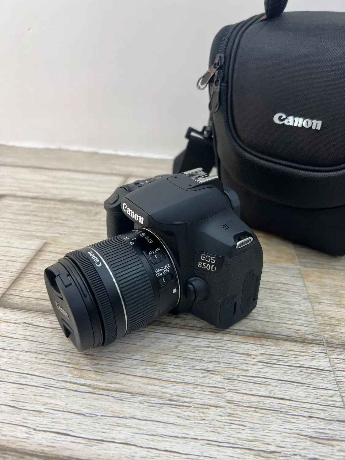 دوربین کنون 850D به همراه لنز ۱۸-۵۵|دوربین عکاسی و فیلم‌برداری|لاهیجان, شقایق|دیوار