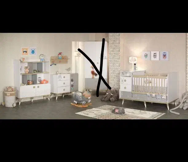 سرویس خواب نوزاد و کودک|تخت و صندلی بچه|زاهدان, |دیوار