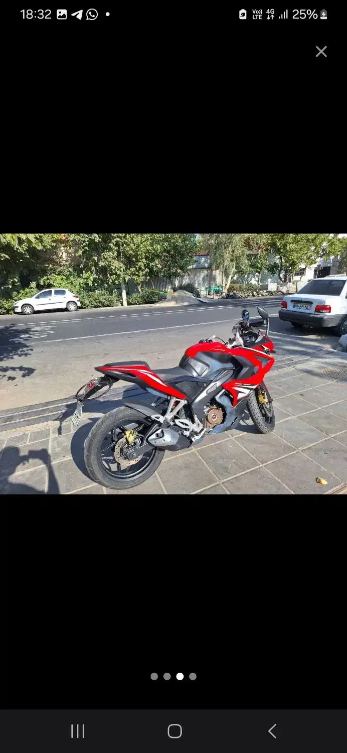 آر اس ۲۰۰|موتورسیکلت|تهران, شهرک پرواز|دیوار