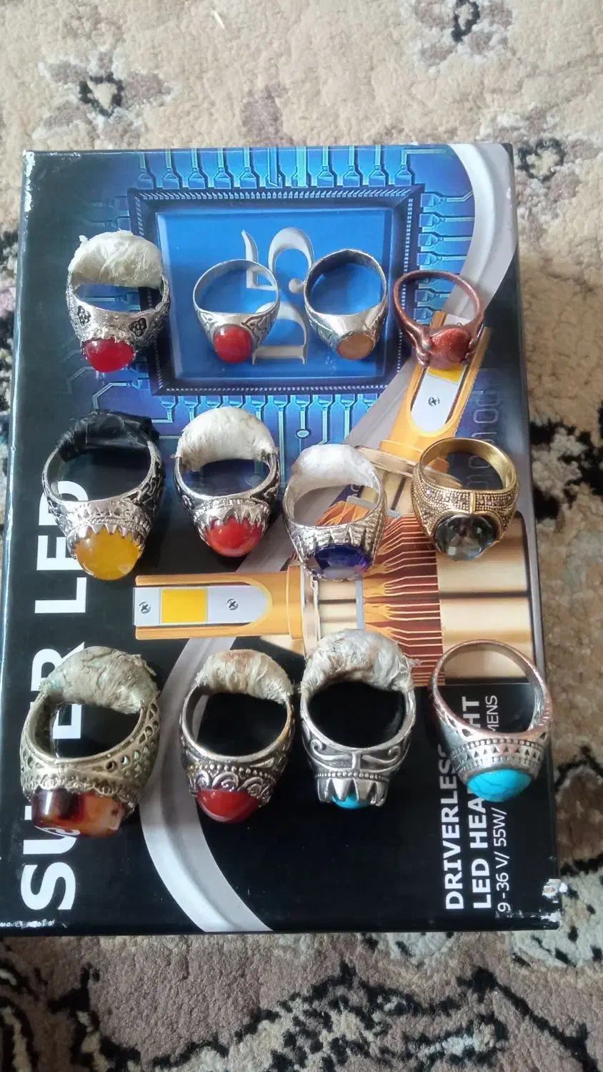 انگشتر سکه ساعت دوربین|جواهرات|شهرضا, |دیوار