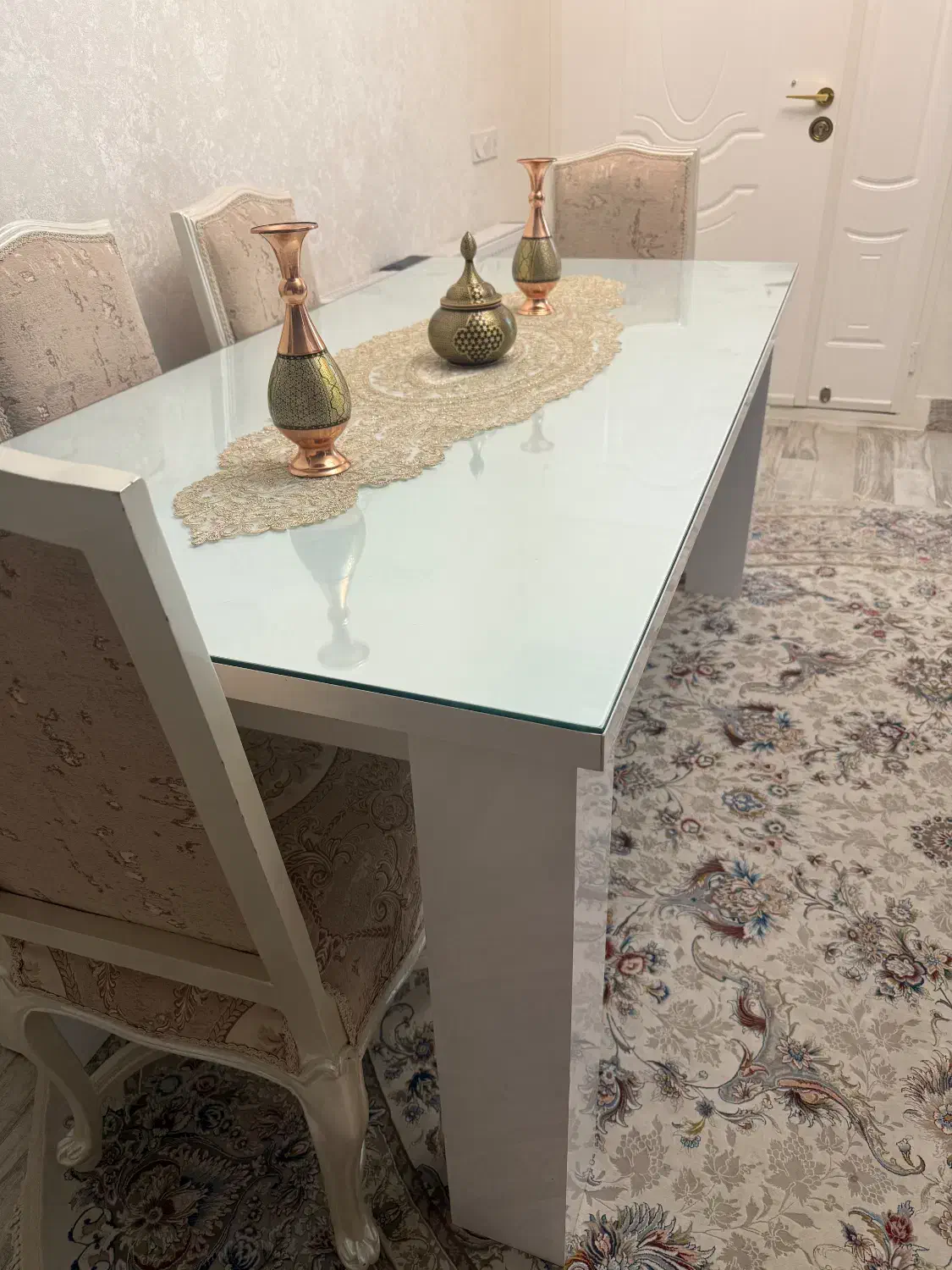 میز ناهار خوری ۸نفره|میز و صندلی غذاخوری|تبریز, |دیوار