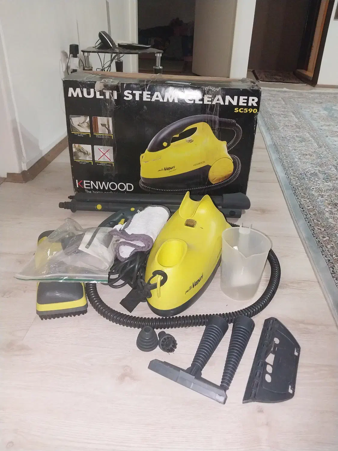 بخارشو کنوود|جاروبرقی، جارو شارژی، بخارشو|تهران, والفجر|دیوار