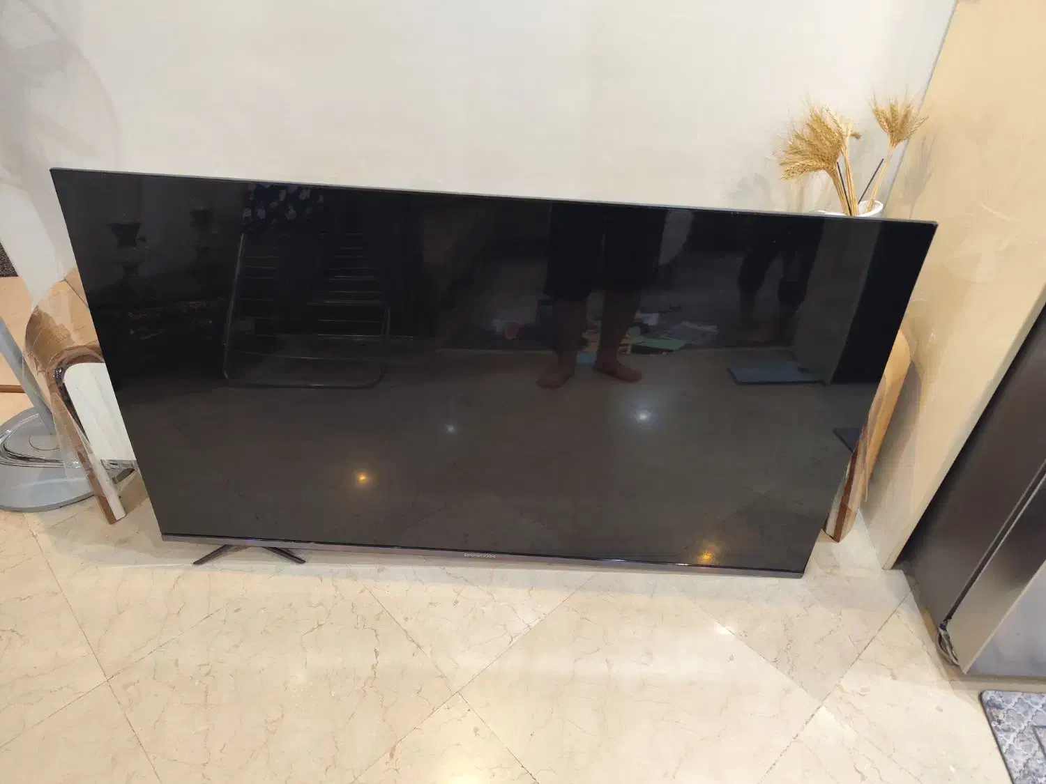 تلویزیون 65 اینچ دوو ضربه خورده|تلویزیون و پروژکتور|تهران, هروی|دیوار
