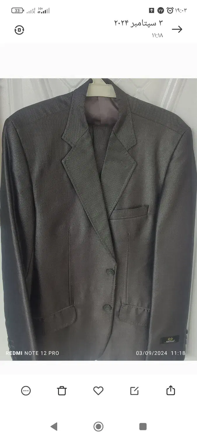 کت و شلوار کاملا سالم|لباس|سنگر, |دیوار