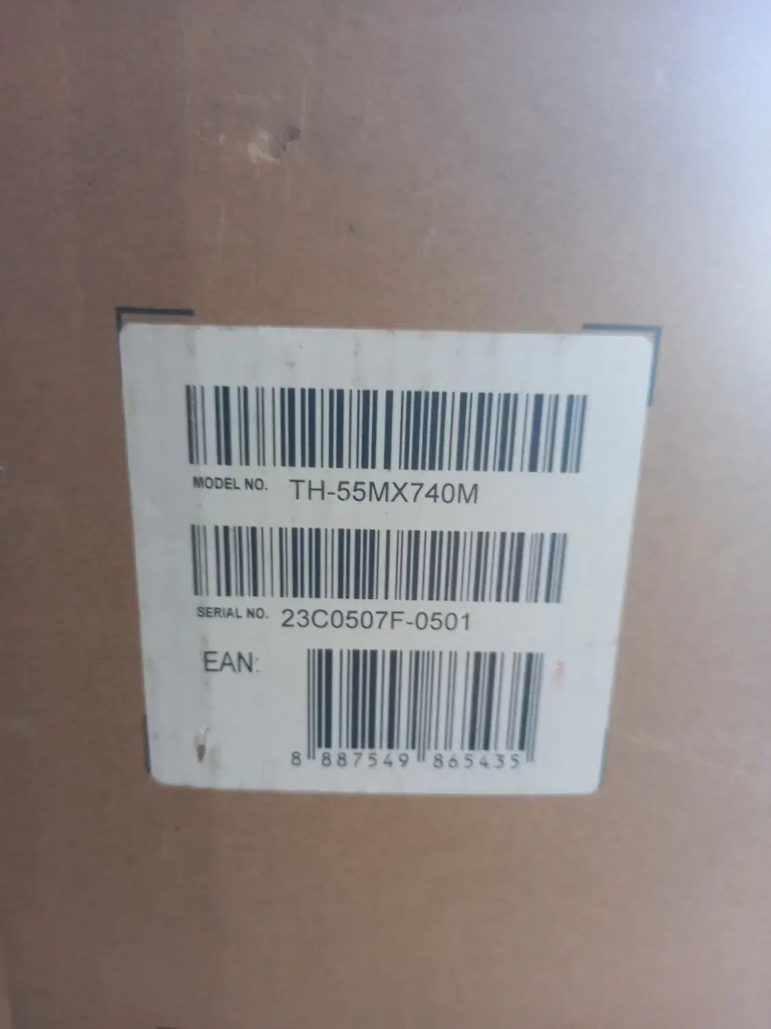 تلوزیون پاناسونیک ۵۵ اینچ|تلویزیون و پروژکتور|اراک, |دیوار