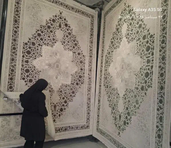 فرش اهورایی1200شانه 12 متری مدل هستی کده 9750|فرش|شیراز, ریشمک|دیوار