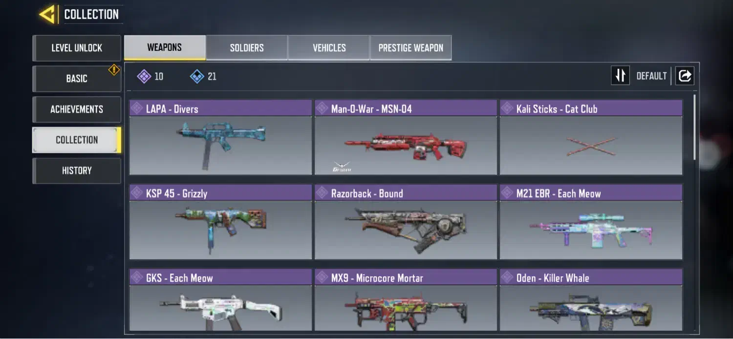 اکانت اسکین لجند دار|کنسول، بازی ویدئویی و آنلاین|جم, |دیوار