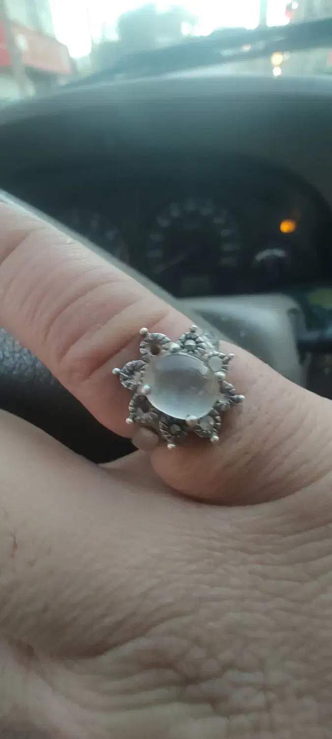 انگشتر  زنانه نقره خیلی قدیمی|جواهرات|همدان, |دیوار