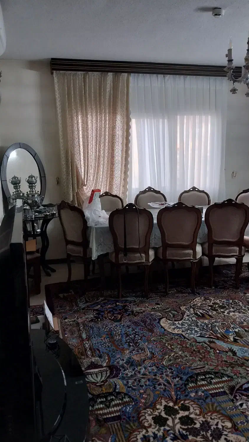 پرده حریر ساده باوالن|پرده، رانر، رومیزی|پردیس, فاز ۳|دیوار