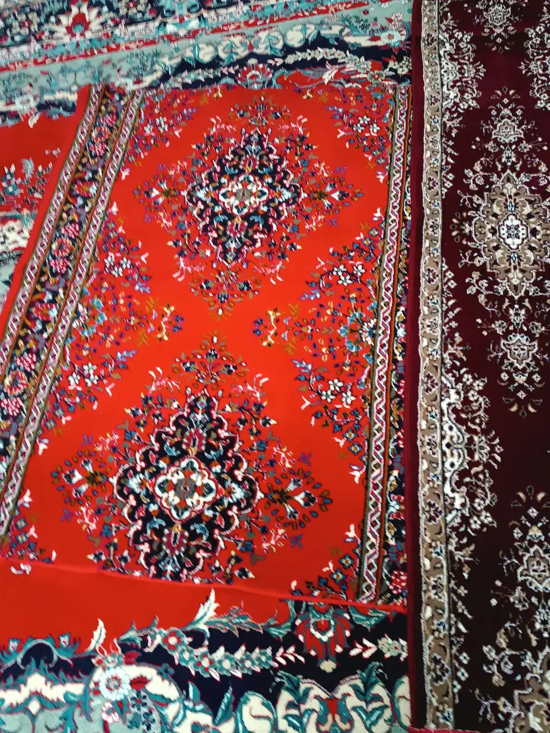 کسر فرش|فرش|نهاوند, |دیوار