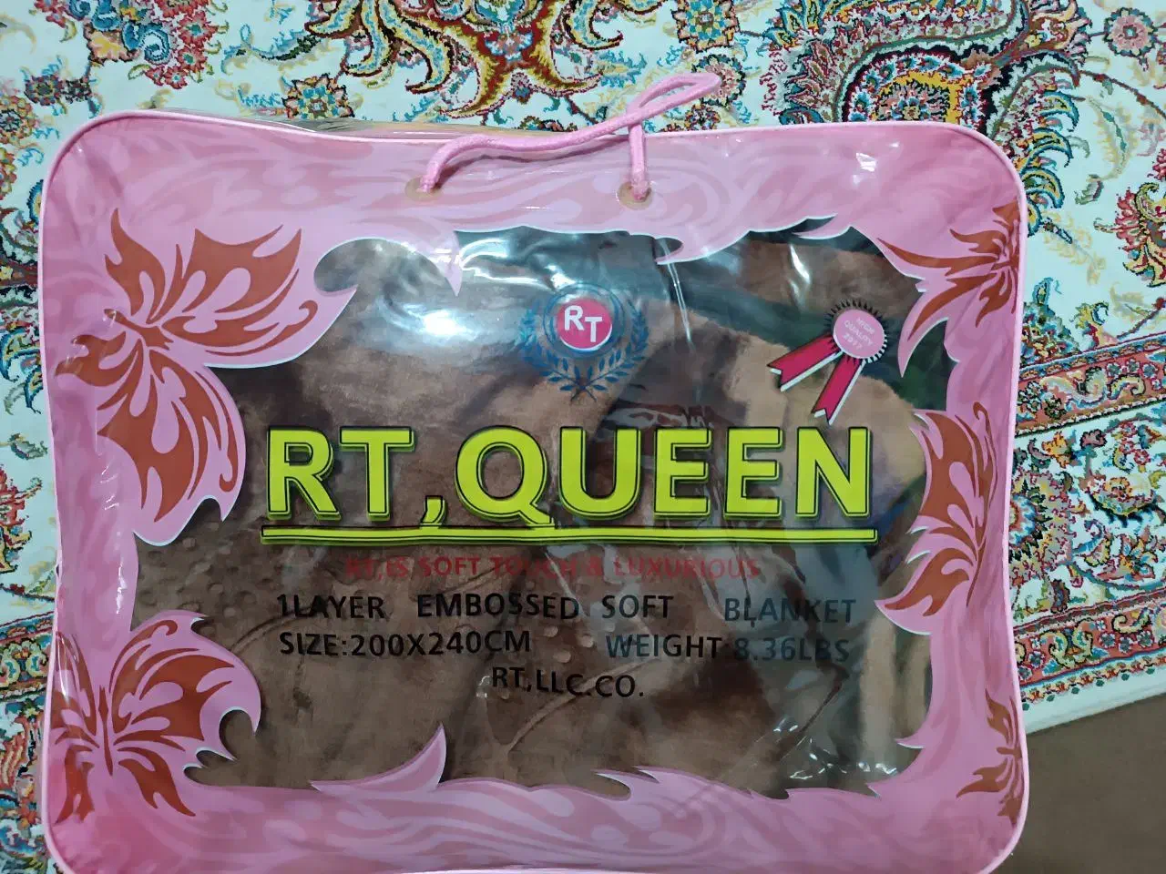 پتو دو نفره نو|رختخواب، بالش، پتو|زاهدان, |دیوار