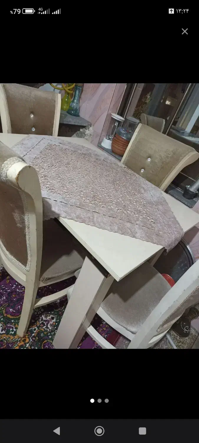 نهارخوری4نفره|میز و صندلی غذاخوری|مشگین شهر, |دیوار