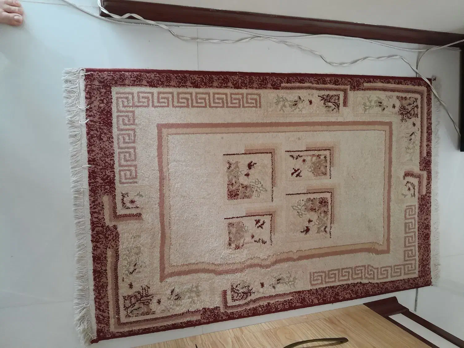 قالیچه ماشینی یه دونه اش دستبافت|فرش|اندیشه, شهرک کوثر|دیوار