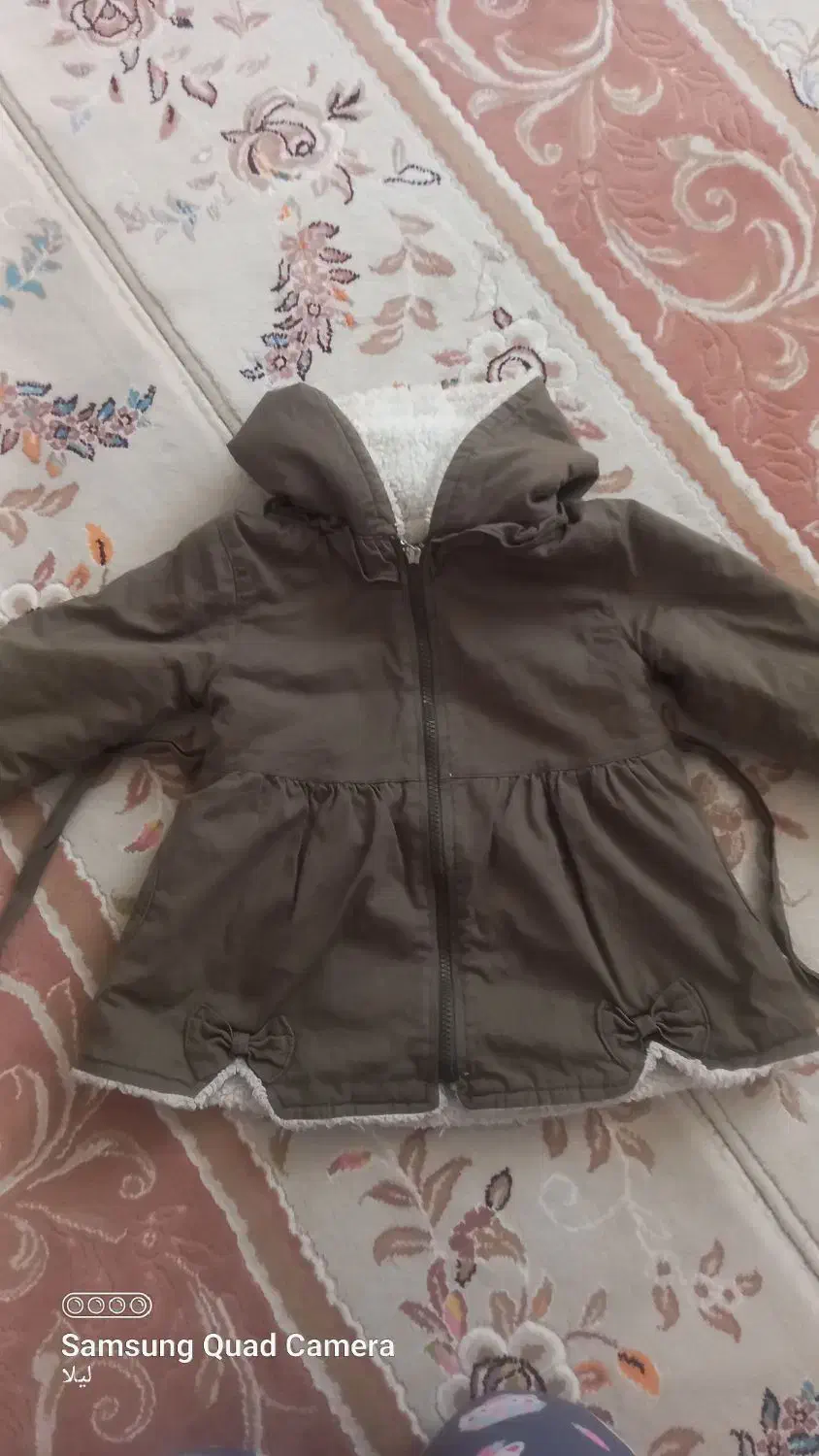 کاپشن دخترانه|کفش و لباس بچه|نورآباد, |دیوار